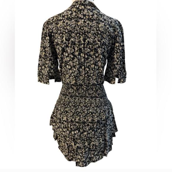 Floral Black Dress - Picture 8 of 8